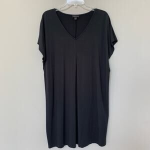 J. Jill Black Midi Dress